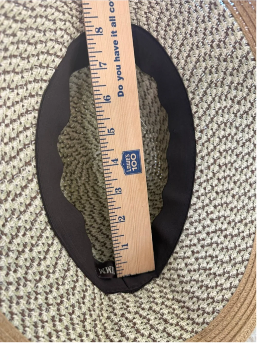 Peter Grimm One Size Beige Brown Straw Sun Hat